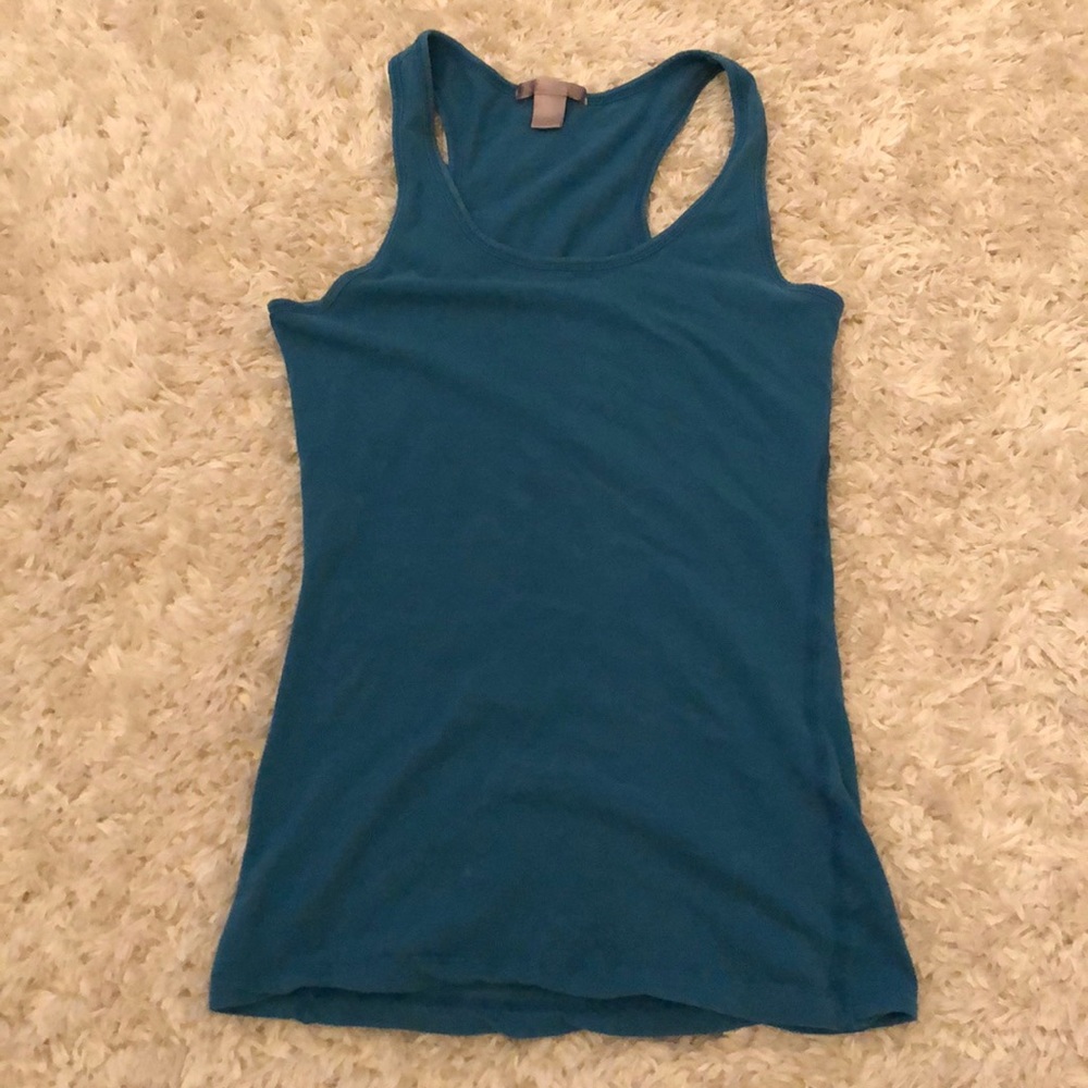 Blue tank top